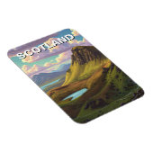 Magnet Flexible Écosse Scotland Highlands Travel (Côté Droit)