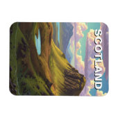 Magnet Flexible Écosse Scotland Highlands Travel (Horizontal)