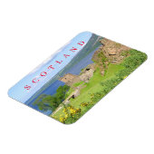Magnet Flexible Ecosse Urquhart Castle vue réfrigérateur aimant (Côté Gauche)