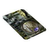 Magnet Flexible écoutille sur un ancien sous-marin rétro (Côté Droit)