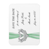 Magnet Flexible Écran Vert Ruban En Argent Swans Enregistrer L'Aim (Vertical)