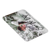 Magnet Flexible Écrire avec une brosse moderne Enregistrer la date (Côté Droit)