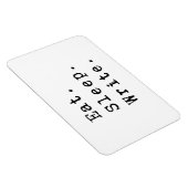 Magnet Flexible Écriture du sommeil de l'alimentation (Côté Droit)