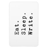 Magnet Flexible Écriture du sommeil de l'alimentation (Vertical)