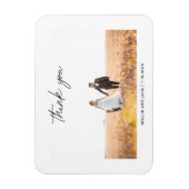 Magnet Flexible Écriture manuscrite chic moderne aimant de photo d (Vertical)