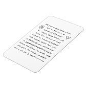 Magnet Flexible écriture personnalisée (Côté Gauche)