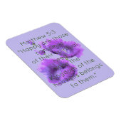 Magnet Flexible Écriture Verse Message spirituel Royaume (Côté Droit)