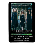 Magnet Flexible Écrivain Auteur de la promotion de couverture de l (Vertical)