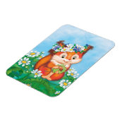 Magnet Flexible Écureuil (Côté Gauche)