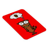 Magnet Flexible Écureuil de bande dessinée (Côté Droit)
