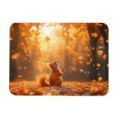 Magnet Flexible Écureuil Portrait d'animal sauvage aimant (Horizontal)