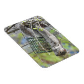 Magnet Flexible Écureuil S'accrochant à l'envers manger (Côté Droit)