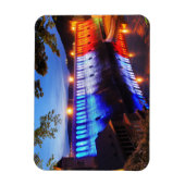 Magnet Flexible Edersee Staumauer zur blauen Stunde (Vertical)