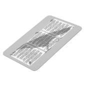 Magnet Flexible Edgar Allan Poe Le Corbeau (Côté Gauche)