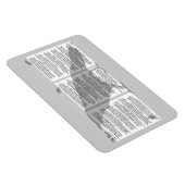 Magnet Flexible Edgar Allan Poe Le Corbeau (Côté Droit)