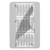 Magnet Flexible Edgar Allan Poe Le Corbeau (Vertical)