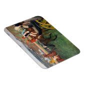 Magnet Flexible Edgar Degas - Aux courses (Côté Droit)
