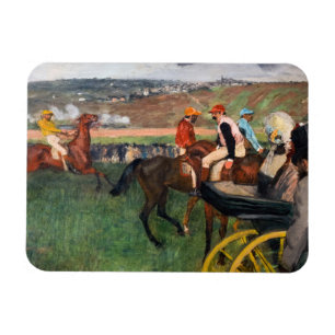 Magnet Flexible Edgar Degas - Aux courses