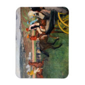Magnet Flexible Edgar Degas - Aux courses (Vertical)