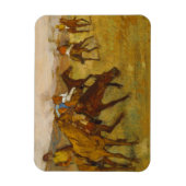 Magnet Flexible Edgar Degas - Avant la course (Vertical)