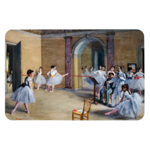Magnet Flexible Edgar Degas - Dance Foyer, Opéra rue Le Peletier