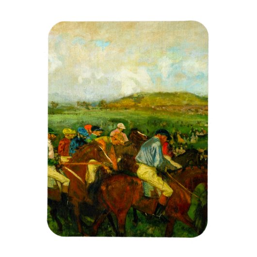 Magnet Flexible Edgar Degas Équitation (Vertical)