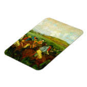 Magnet Flexible Edgar Degas Équitation (Côté Gauche)