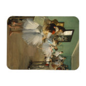 Magnet Flexible Edgar Degas-La classe de danse 1874 (Horizontal)