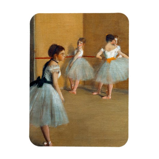 Magnet Flexible Edgar Degas Le Foyer de la Danse à l'Opéra (Vertical)