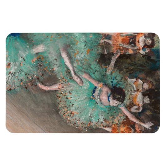 Magnet Flexible Edgar Degas - Swaying Dancer / Danseuse en vert (Horizontal)