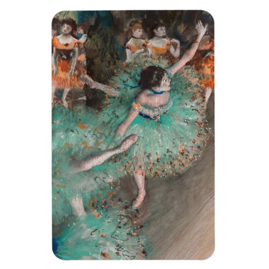 Magnet Flexible Edgar Degas - Swaying Dancer / Danseuse en vert (Vertical)