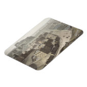 Magnet Flexible Edimbourg, de Calton Hill, de "A Voyage Around (Côté Gauche)