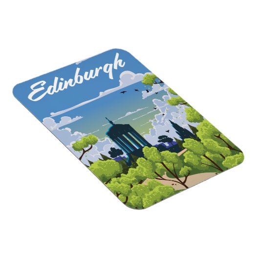 Magnet Flexible Edimbourg Écosse (Côté Droit)