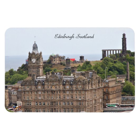 Magnet Flexible Edimbourg Ecosse, Cityscape, photographie (Horizontal)
