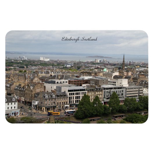 Magnet Flexible Edimbourg Ecosse, Cityscape, photographie (Horizontal)