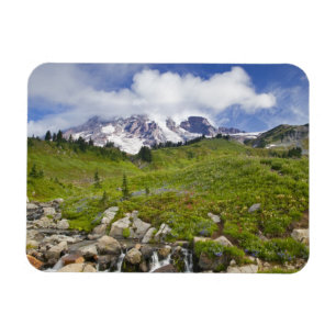 Magnet Flexible Edith Creek et prairies fleurs sauvages à Paradis