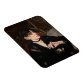 Magnet Flexible Edouard Manet - Berthe Morisot avec un ventilateur (Côté Droit)