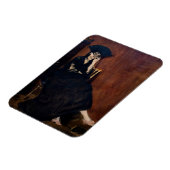 Magnet Flexible Edouard Manet - Berthe Morisot avec ventilateur (Côté Gauche)