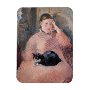 Magnet Flexible Edouard Manet - Femme au chat