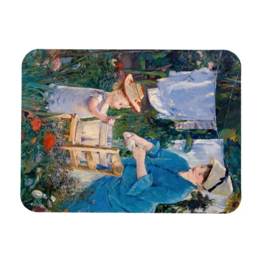 Magnet Flexible Edouard Manet - Laundry (Horizontal)