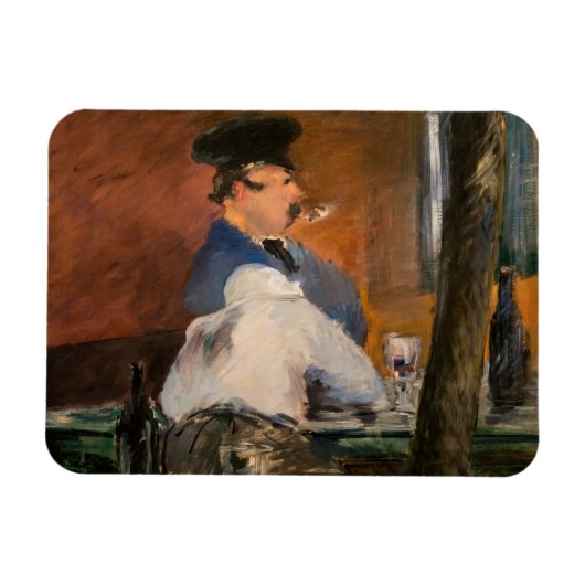 Magnet Flexible Edouard Manet - Le Bar, Le Bouchon (Horizontal)
