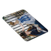 Magnet Flexible Edouard Manet - Le Chemin De Fer (Côté Droit)