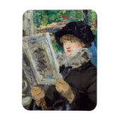 Magnet Flexible Edouard Manet - Lecture Femme (Vertical)