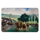 Magnet Flexible Edouard Manet - Les courses à Longchamp (Horizontal)