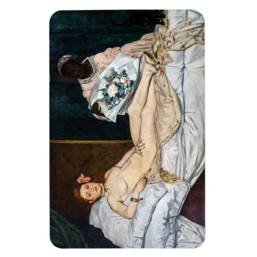Magnet Flexible Edouard Manet - Olympia (Vertical)