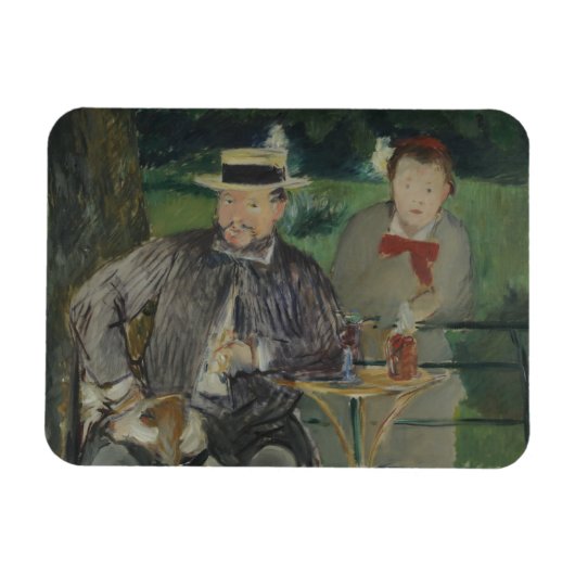 Magnet Flexible Edouard Manet - Portrait d'Ernest Hoschedé (Horizontal)