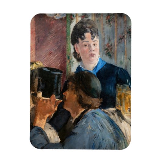 Magnet Flexible Edouard Manet - Serveuse de bock (Vertical)