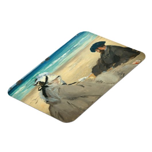Magnet Flexible Edouard Manet - Sur la plage (Côté Gauche)