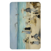Magnet Flexible Edouard Manet - Sur la plage, Boulogne-sur-Mer (Vertical)