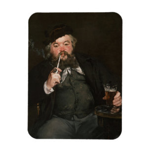 Magnet Flexible Edouard Manet - Un bon verre de bière / Le bon boc